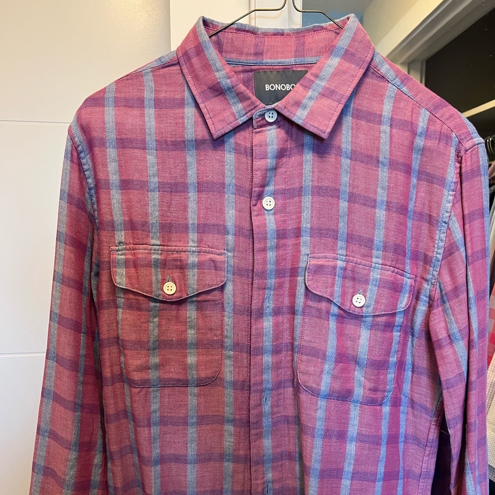 Bonobos double pocket slim fit sz. S button down